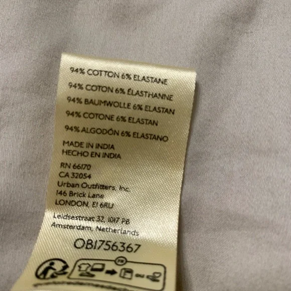 NWOT Free People Copper Tag  St. Barts Smocked Lettuce Hem Tank Top size M - Picture 5 of 5